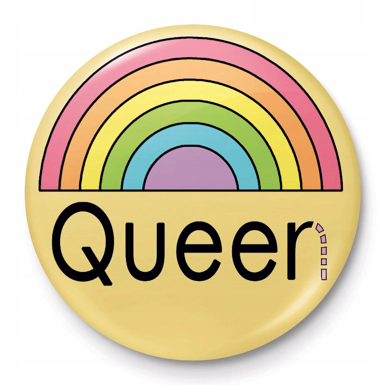 Przypinka na plecak Queen Tęcza The Peach Fuzz