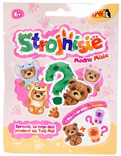 Strojnisie Modne Misie 1 miś + 1 ubranko Epee