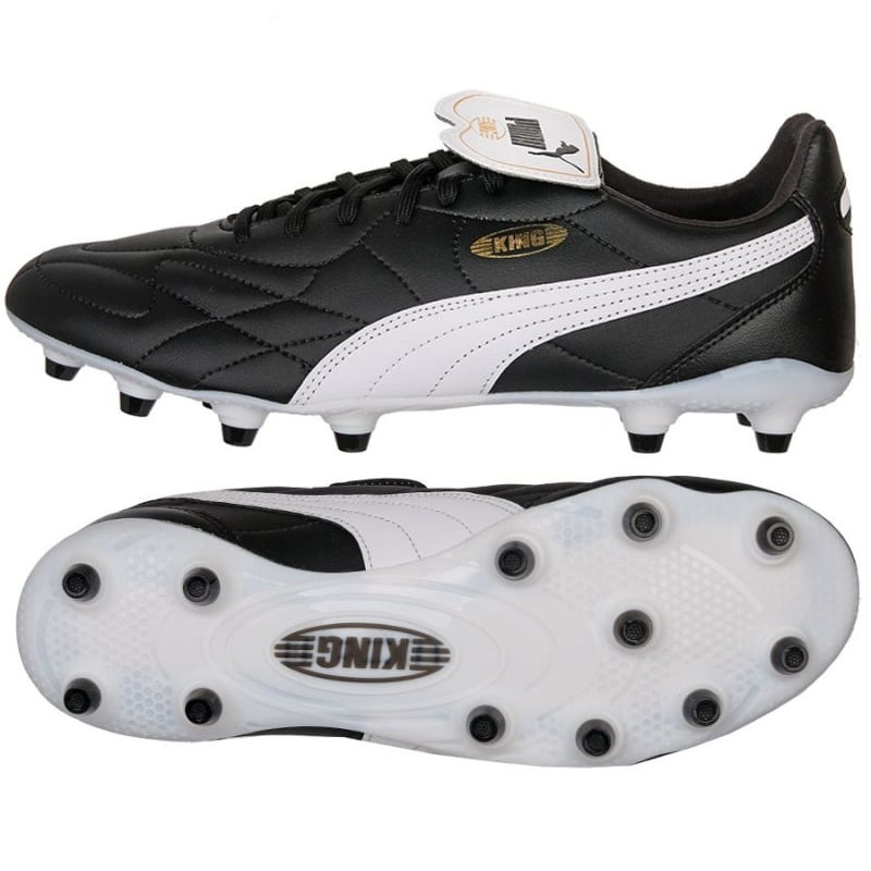 Buty piłkarskie Puma King Top FG/AG M 107348-01 czarne czarne