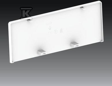 Pokrywa końcowa 8231HF HB (PK 170X65 D HF). Materiał bezhalogenowy.