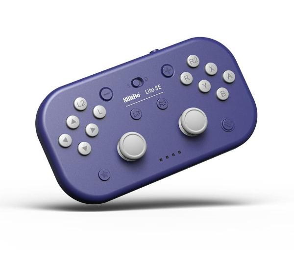8BitDo Lite SE do Nintendo Switch, Android, iOS - bezprzewodowy - purpurowy