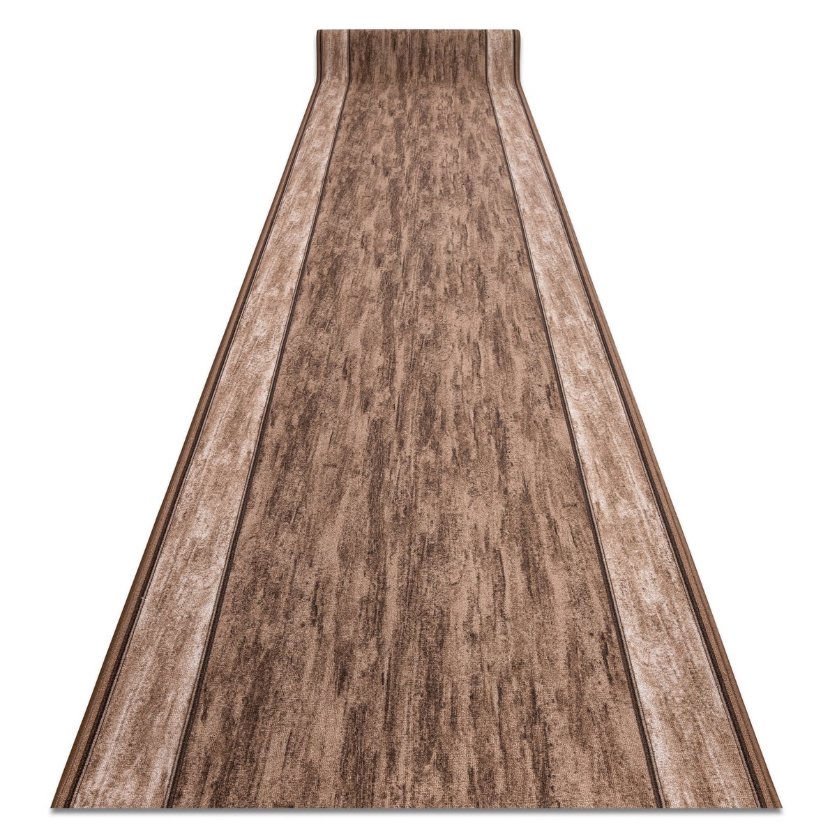 CHODNIK podgumowany RAMA brązowy 80cm, 80x580 cm