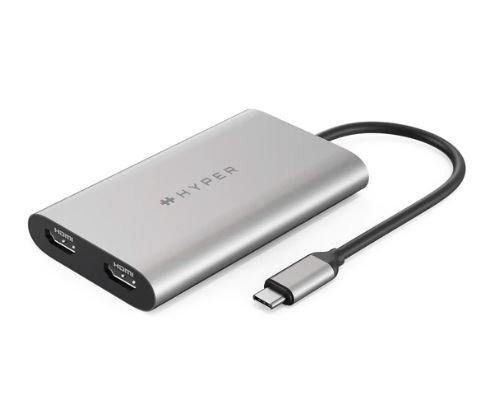 HyperDrive HyperDrive Podwójna przejściówka 4K HDMI na M1 MacBook HDM1-GL