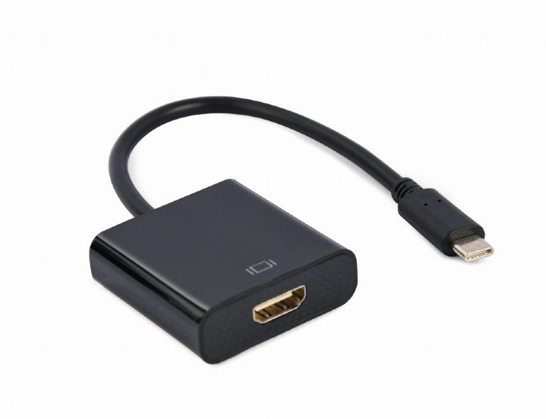 GEMBIRD Adapter USB-C do HDMI 4K 30Hz female 15 cm A-CM-HDMIF-03 | Darmowa dostawa