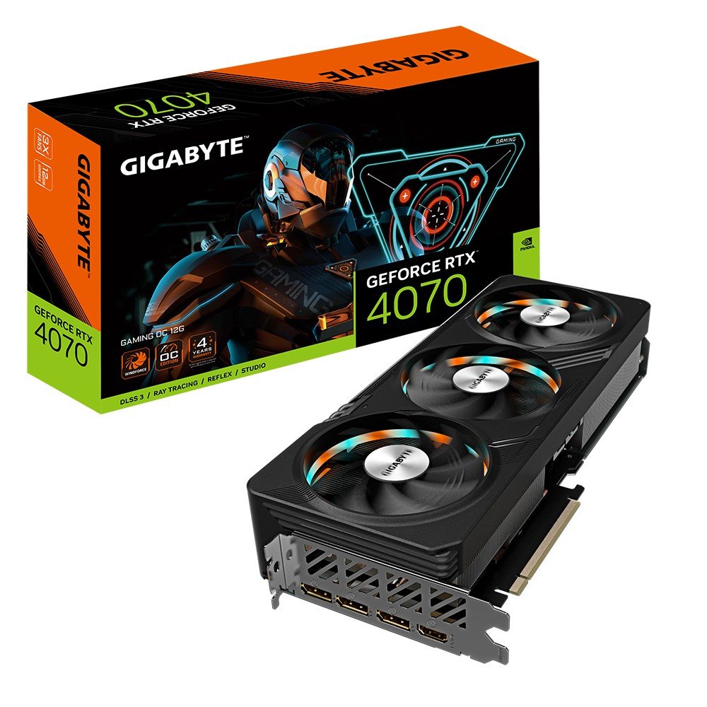 Gigabyte GeForce RTX 4070 GAMING OC 12GB GDDR6X GV-N4070GAMING OC-12GD