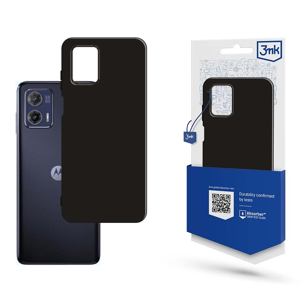 3mk Matt Case do Motorola Moto G73 5G (czarny)