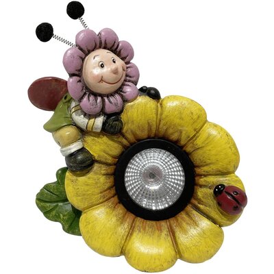 Saska Garden Saska Garden solarna lampa ogrodowa kwiat 15x9, 5x13CM 1038698