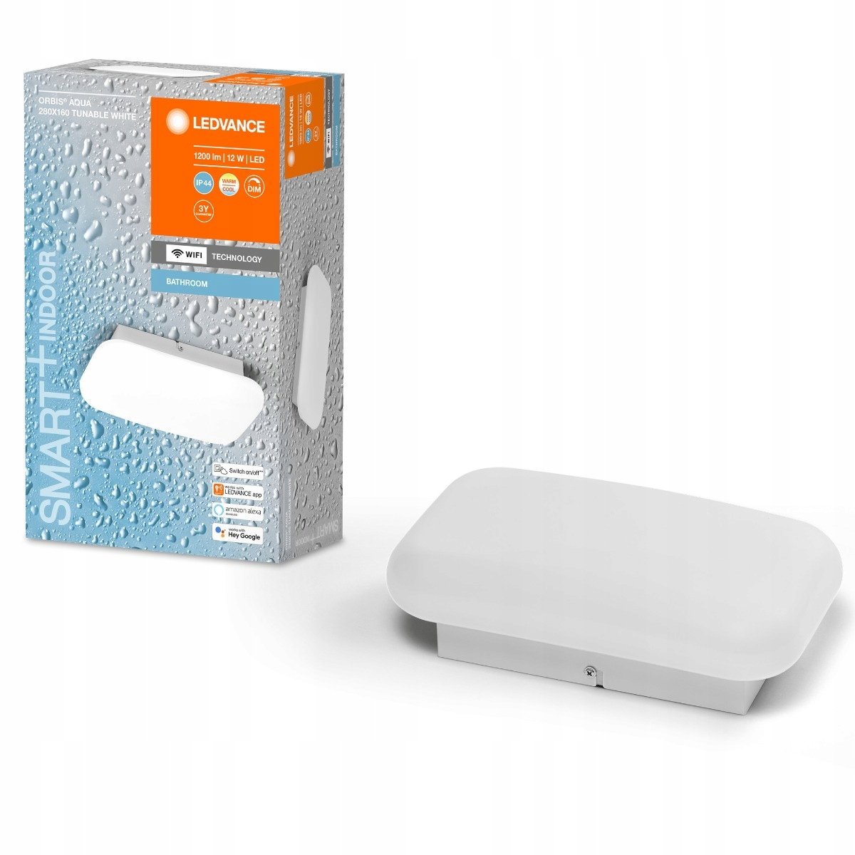LEDVANCE SMART+ SMART+ WiFi Orbis Wall Aqua IP44 28x16 cm
