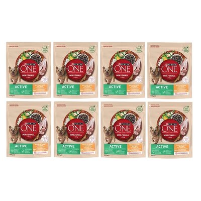Purina One Mini Active kurczak 0,8 kg
