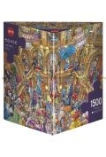 Puzzle 1500 Bal maskowy, Tanck (Puzzle+plakat) - Heye