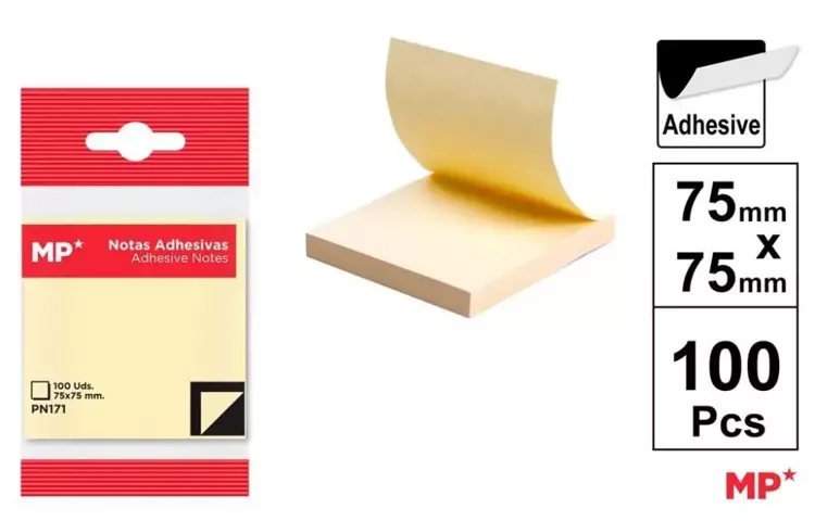 Karteczki samoprzylepne 75x75mm 100K - MP Main Paper