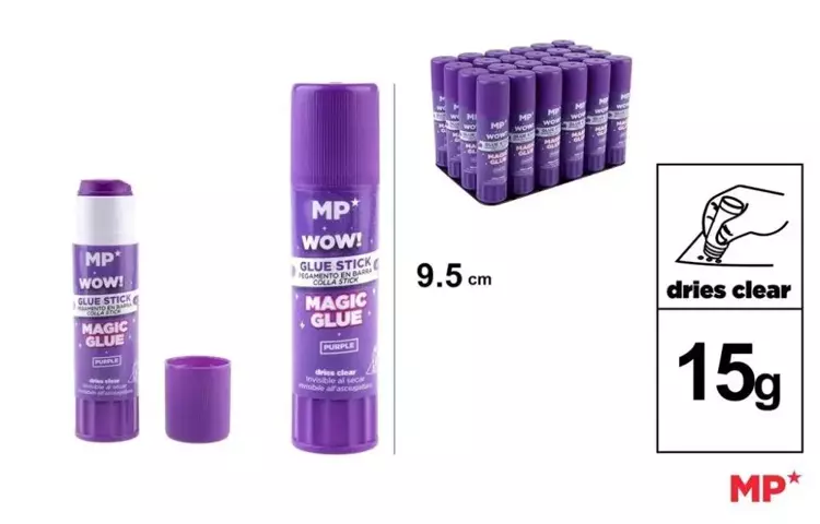 Magiczny klej w sztyfcie 15g (24szt) - MP Main Paper