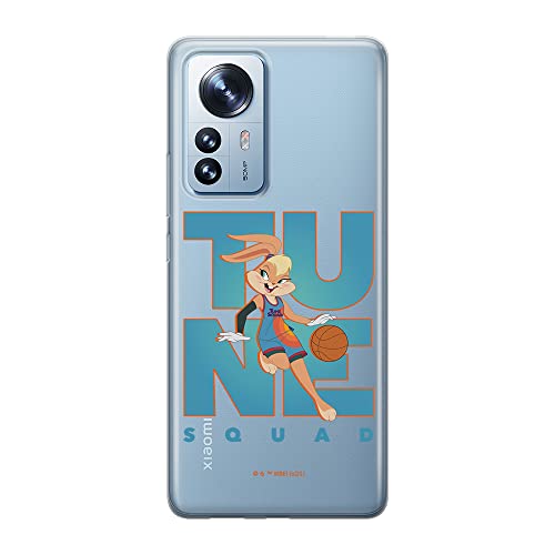 ERT GROUP etui na telefon Xiaomi 12 / 12X, case oryginalny i oficjalnie licencjonowany przez Looney Tunes, wzór Space Jam 007, optymalnie dopasowane, plecki z TPU częściowo przeźroczyste