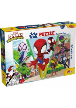 Puzzle dwustronne PLUS Spidey Let's Challenge