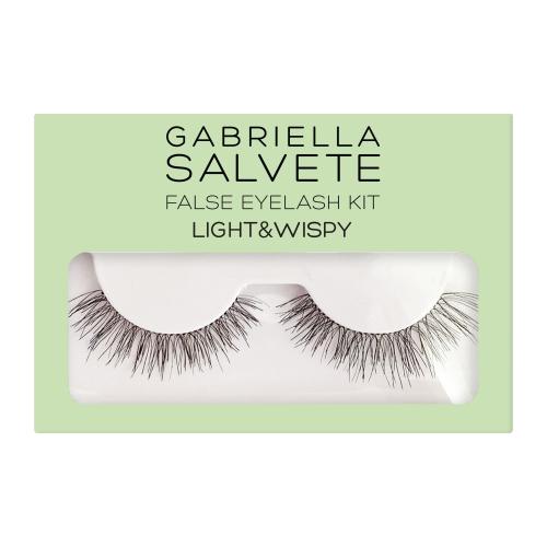 Gabriella Salvete False Eyelash Kit Light & Wispy Sztuczne rzęsy 1 szt