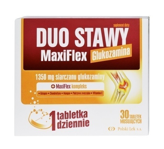 Polski Lek GLUKOZAMINA DUO STAWY MAXIFLEX 30 szt.