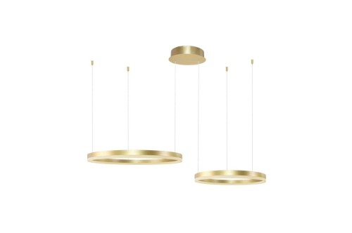 Lampa wisząca ze zmienną barwą światła Halo AZ4979 LED 90W złota