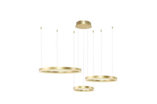 Lampa z pilotem Halo AZ4973 LED 120W pierścienie złota