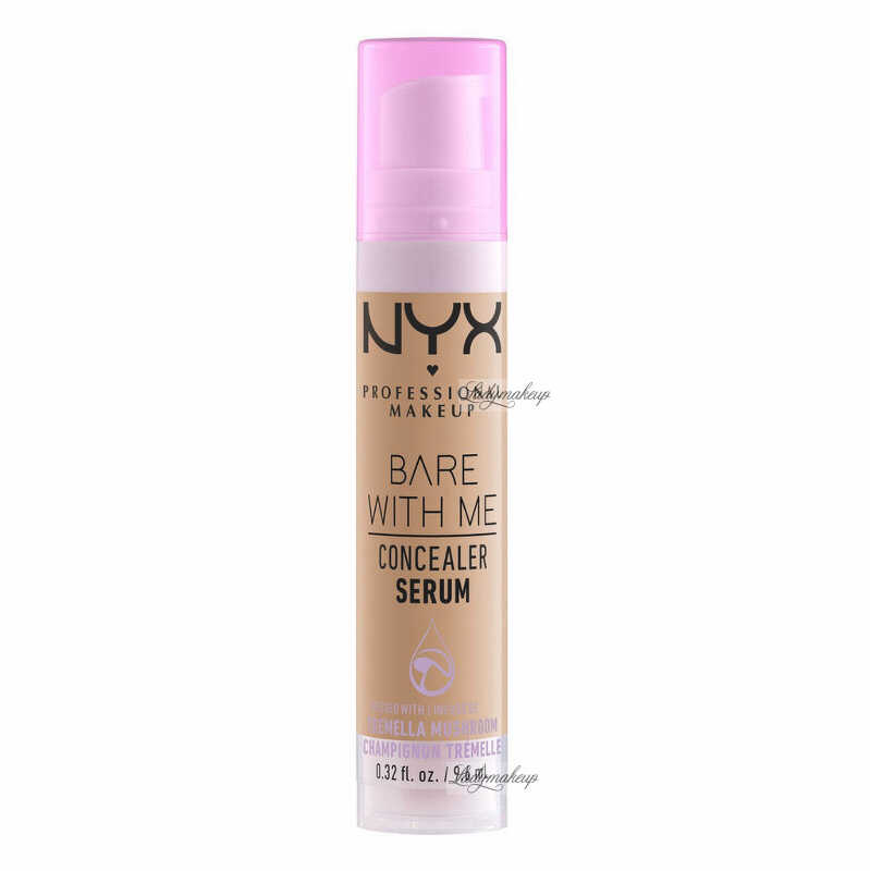 NYX Professional Makeup - BARE WITH ME - Concealer Serum - Korektor z serum - 9,6 ml - 5.7 - LIGHT TAN