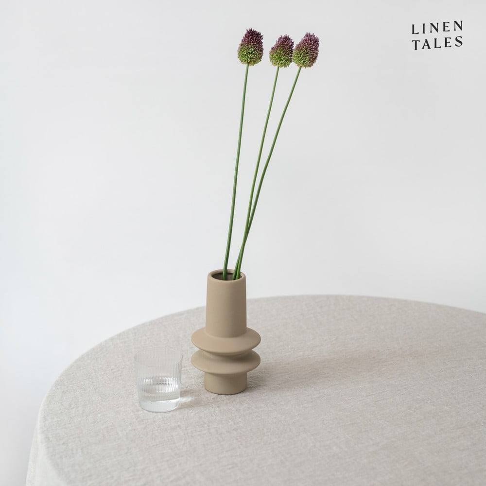 Lniany obrus ø 180 cm – Linen Tales