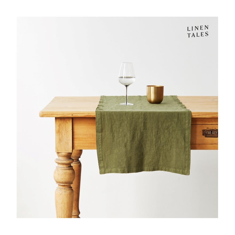Lniany bieżnik 40x200 cm – Linen Tales