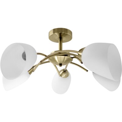 ActiveJet Plafon AJE-NIKITA 5P E27 5x40W Patyna