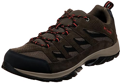 Columbia Męskie buty trekkingowe Crestwood, szerokie, 1, Camo Brown Heat wave, 49 EU
