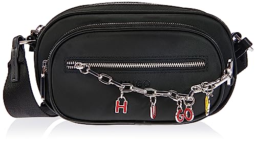 HUGO Damskie Roxie Crossbody, rozmiar uniwersalny, czarny, jeden rozmiar