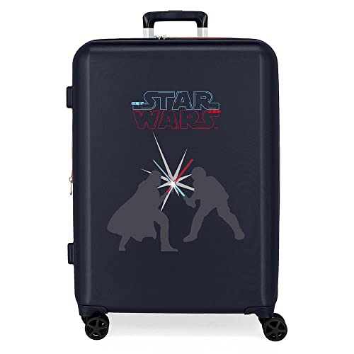 Star Wars Star Wars Thre Truggle Walizka średniej wielkości, jeden rozmiar, niebieski, Talla única, średnia walizka