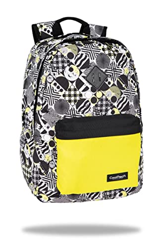 Coolpack Scout Plecak szkolny Unisex - Dla dzieci i młodzieży, Tic Tac, 45,5 x 32,5 x 18 cm, designerski
