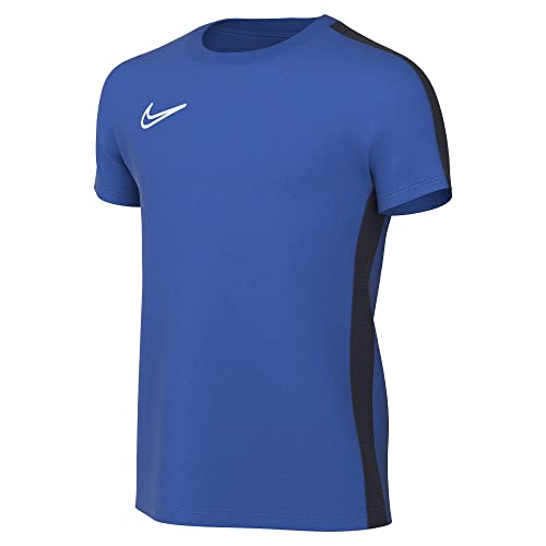 Nike Krótki rękaw Soccer Top Y Nk Df Acd23 Top Ss, Royal Blue/Obsidian/White, DR1343-463, L