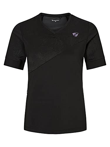 Ziener Damska koszulka funkcyjna Nahala – rower, outdoor, fitness, sport, oddychająca, szybkoschnąca, z krótkim rękawem (1 opakowanie)