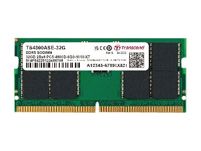 TRANSCEND 8GB JM DDR5 4800 SO-DIMM 1Rx16 1Gx16 CL40 1.1V