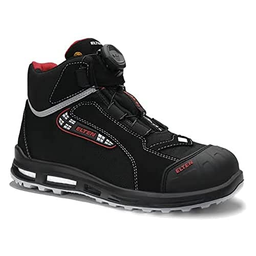 ELTEN Sander XXT Pro Boa ESD S3 buty ochronne, uniseks, czarny, 43 EU