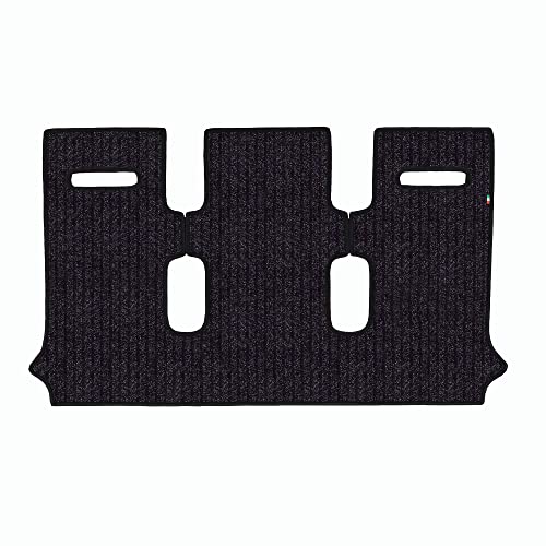 Zestaw Maty wykonane dla CITROEN BERLINGO 3-osobowy od roku 2018 następnie z włókna dolnego dywan Made in Italy w ANTRACYTE