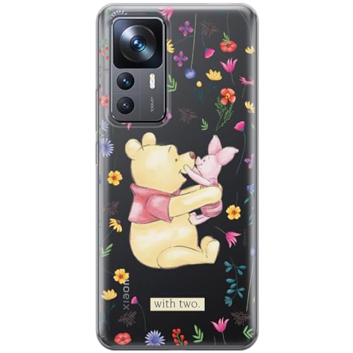 ERT GROUP etui na telefon Xiaomi 12T/12T pro/K50 Ultra, case oryginalny i oficjalnie licencjonowany przez Disney, wzór Winnie the Pooh & Friends 030, plecki z TPU częściowo przeźroczyste