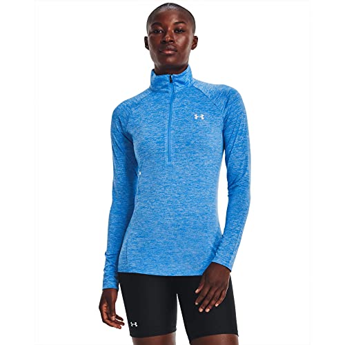 Under Armour Tech 1/2 zamek błyskawiczny - Twist, niebieski, XS