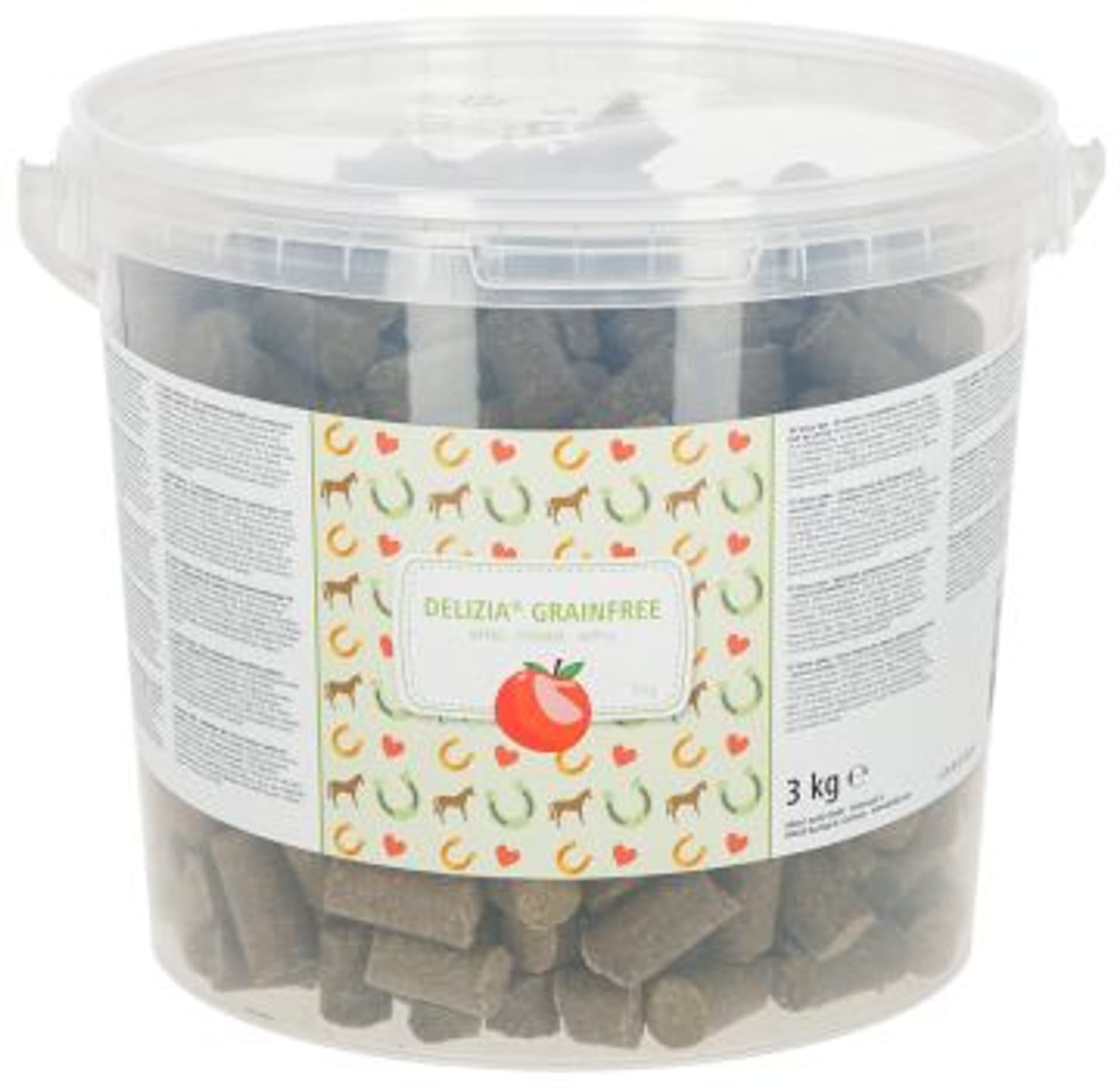 KERBL Smakołyki dla konia Delizia GrainFree, jabłko, 3kg [3297691]