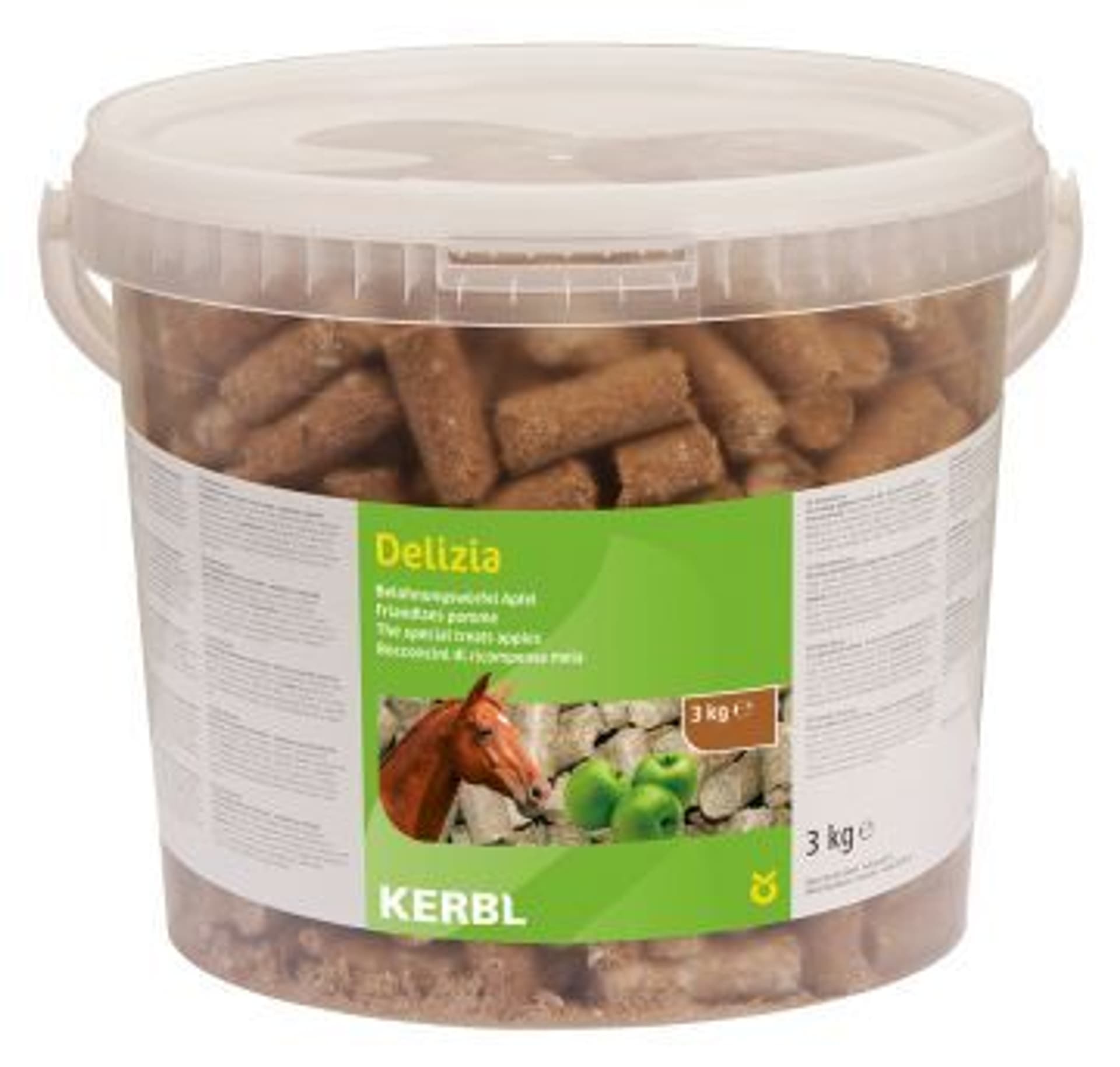 KERBL Smakołyki dla konia Delizia Classic, jabłko, 3kg [05-9164]