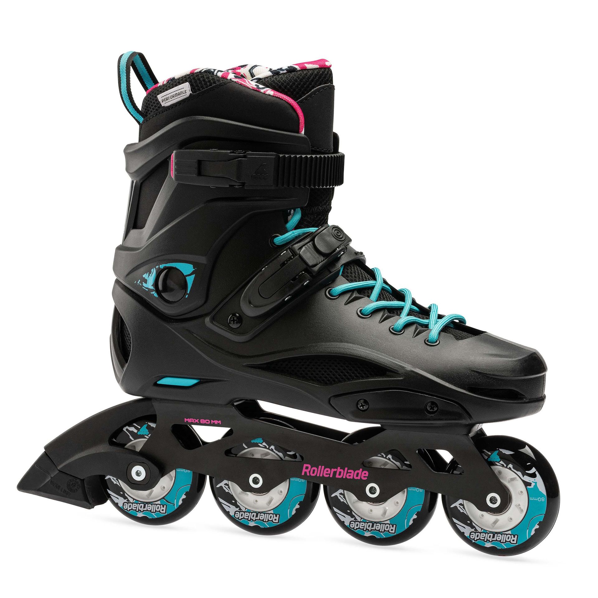 Rollerblade, Łyżworolki damskie, RB Cruiser 071050009B7 r. 38, Czarno-niebieskie