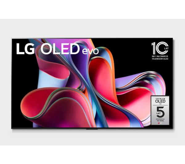 Zdjęcia - Telewizor LG OLED77G33LA 77" OLED 4K 120Hz webOS Dolby Vision Dolby Atmos - darmowy 