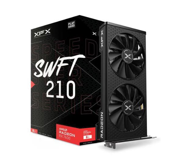 XFX Radeon RX 7600 Speedster SWFT 210 8GB Core Edition RX-76PSWFTFY