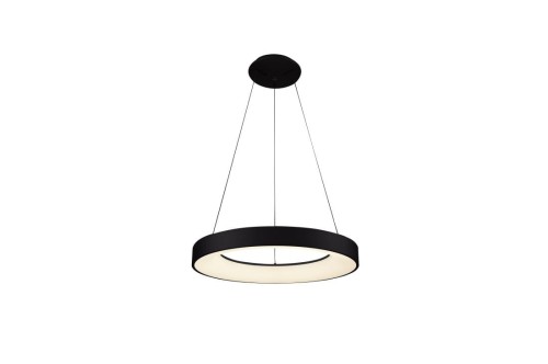 Lampa pierścieniowa wisząca Santana AZ5008 LED 50W czarna