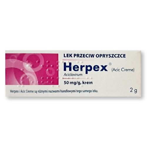 HERPEX krem, 2g