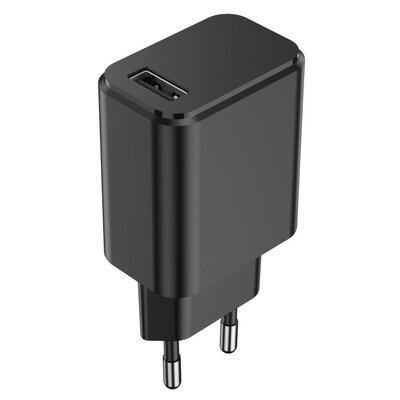 Setty ładowarka sieciowa 1x USB 3A czarna + kabel USB-C 1,0 m 8_2264164