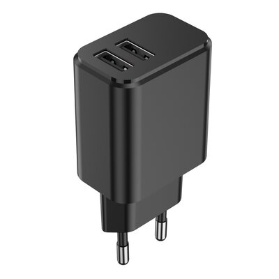 Setty ładowarka sieciowa 2x USB 3A czarna 8_2264165