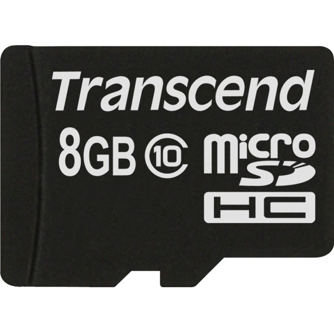 Karta pamięci TRANSCEND microSDHC, 8 GB, Class 10