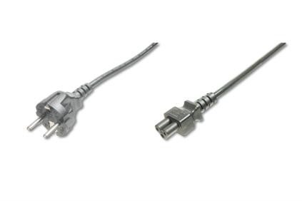 Assmann Kabel zasilający Schuko prosty/IEC C5, M/Ż 0,75 m (AK-440115-008-S)
