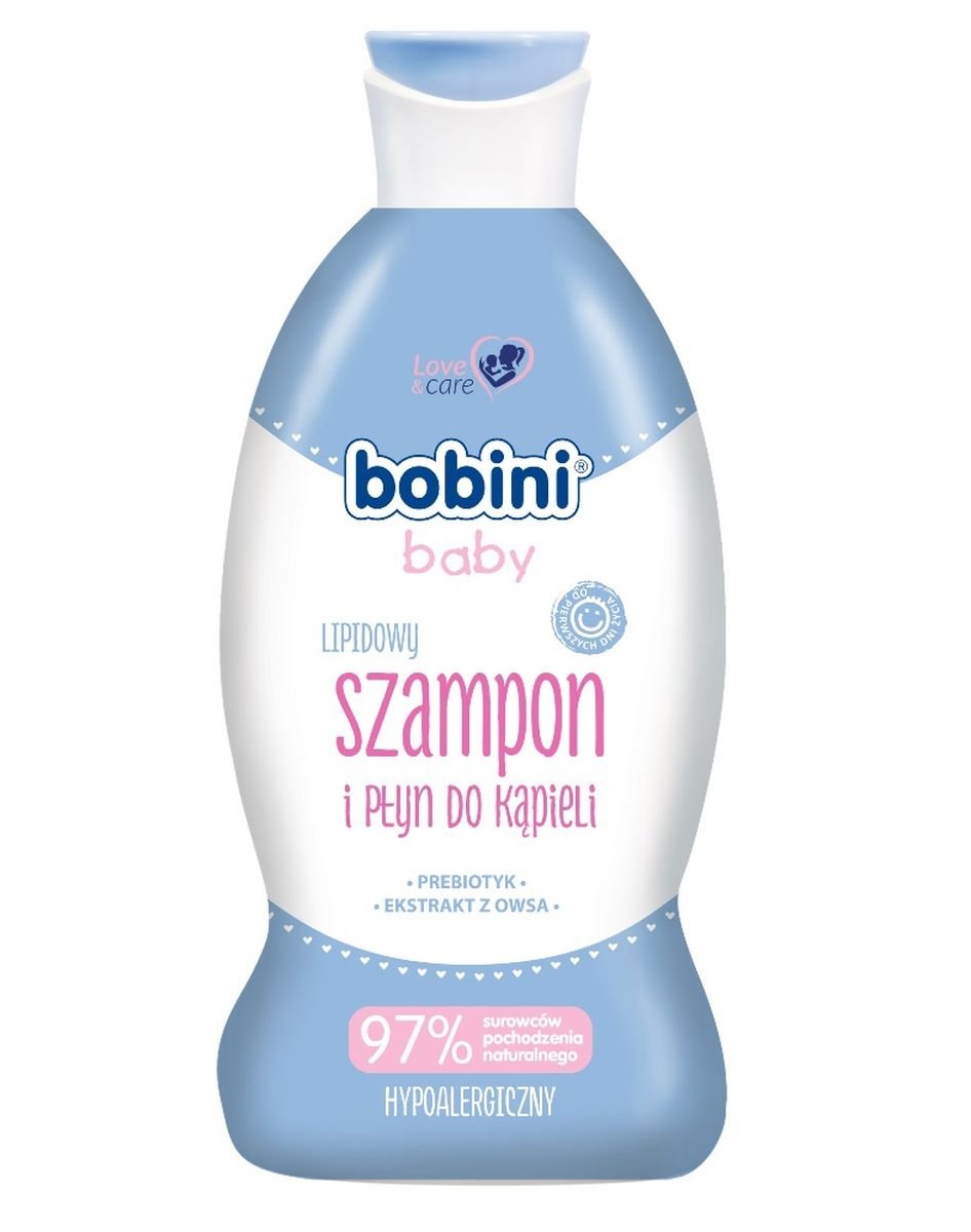 Bobini Baby lipidowy szampon i płyn do kąpieli 330 ml 1140375