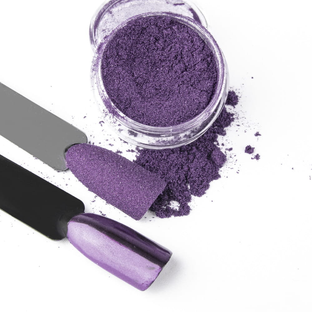 Ski Chameleon Violet Efekt pyłek do paznokci